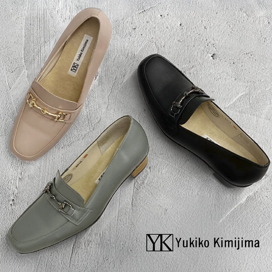 Yukiko Kimijimaビットモカシンパンプス142-6816aw