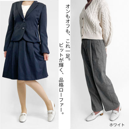 Yukiko Kimijima ビットモカシンパンプス 142-6816ss