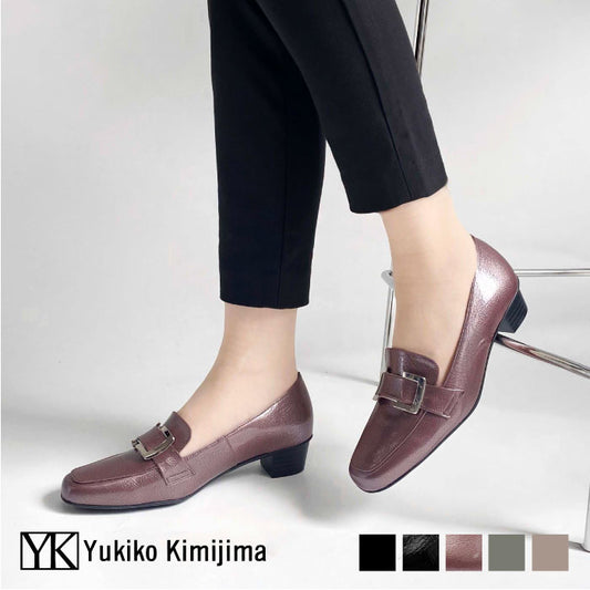 Yukiko Kimijima レザーパンプス 142-6820aw