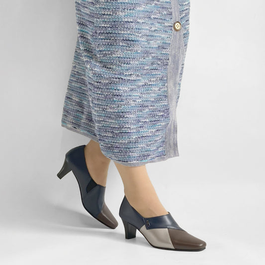 【FINAL SALE 対象】Yukiko Kimijima レザーパンプス 142-8420aw