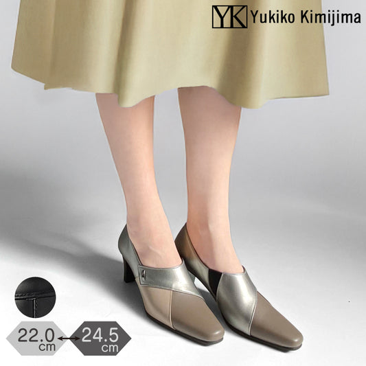 Yukiko Kimijima レザーパンプス 142-8420ss