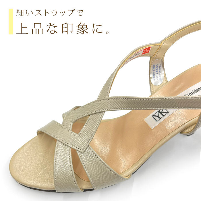 Yukiko Kimijima レザーサンダル 142-8535