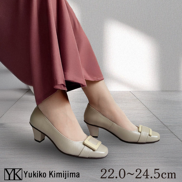 【SALE】Yukiko Kimijima レザーパンプス 142-8806ss