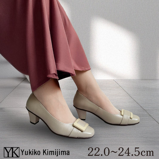 【SALE】Yukiko Kimijima レザーパンプス 142-8806ss