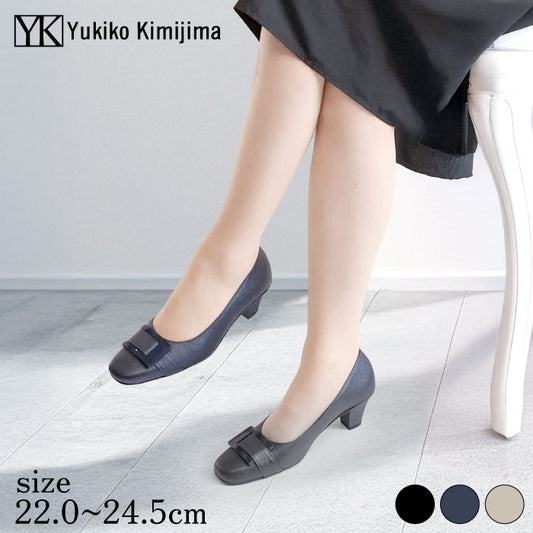 Yukiko Kimijima レザーパンプス 142-8806ss