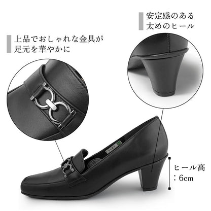 Yukiko Kimijima ビットローファーパンプス 142-8809