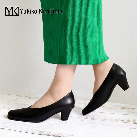 Yukiko Kimijima レザーパンプス142-8813aw