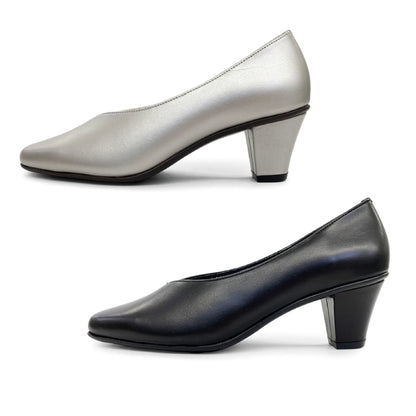 【FINAL SALE 対象】Yukiko Kimijima レザーパンプス142-8813ss
