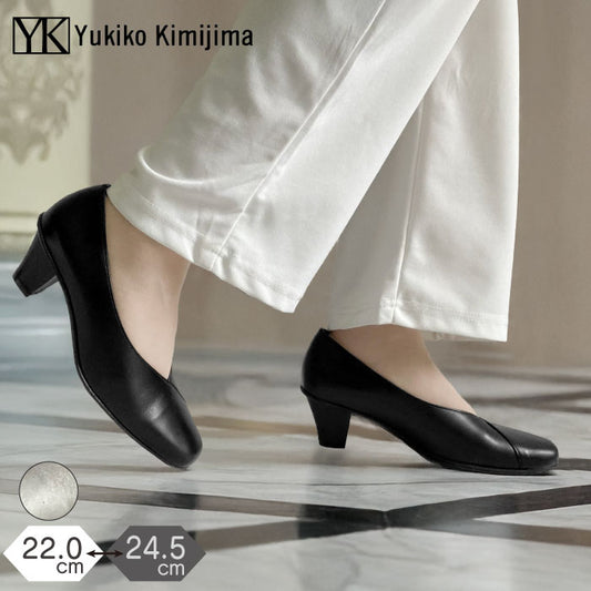 Yukiko Kimijima レザーパンプス142-8813ss