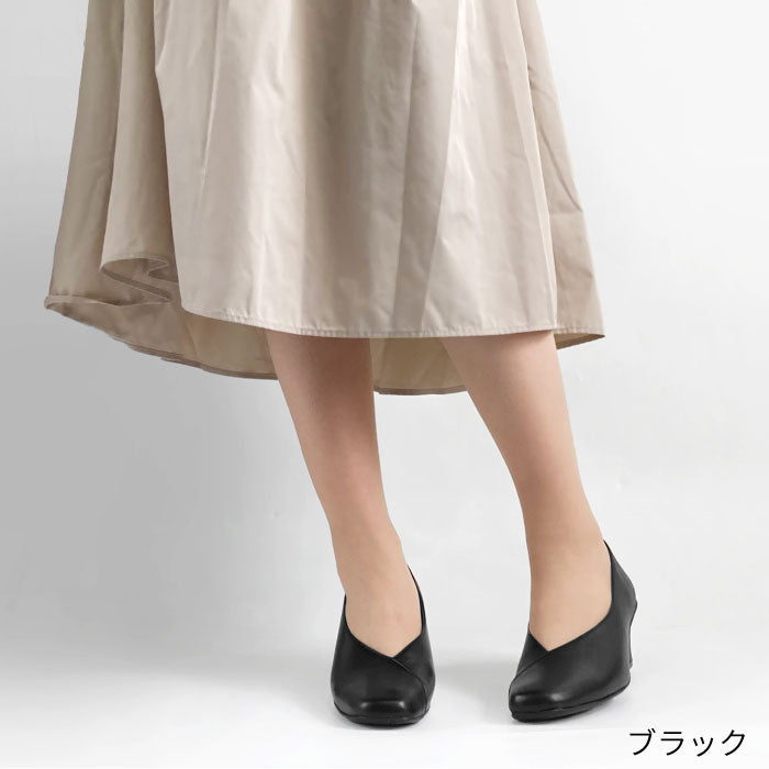 Yukiko Kimijima レザーパンプス 142-8813aw