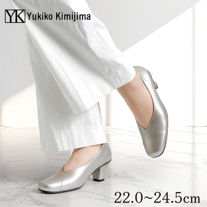 【SALE】Yukiko Kimijima レザーパンプス 142-8813ss