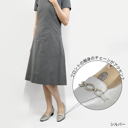 Yukiko Kimijima レザーパンプス 142-9204
