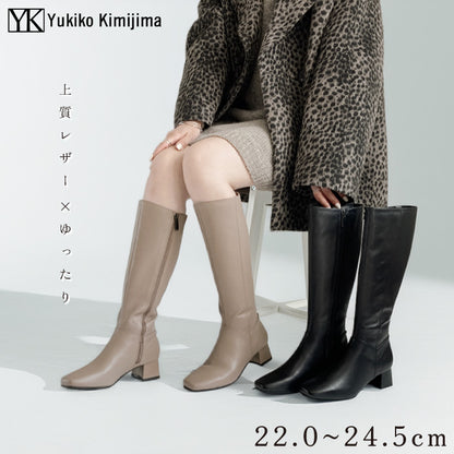 【リニューアルオープンセール】Yukiko Kimijima レザーブーツ #148-1605