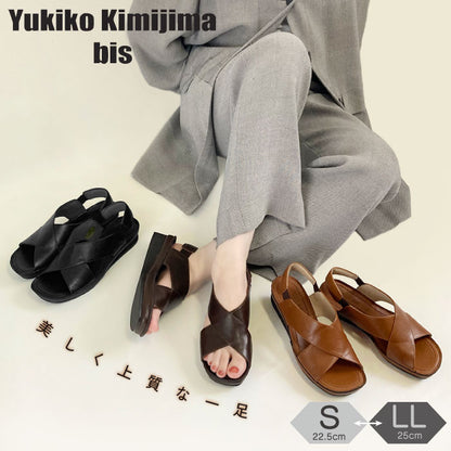 Yukiko Kimijima bis レザーサンダル 159-0389