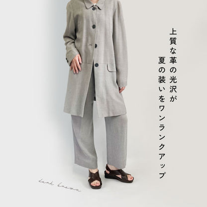 Yukiko Kimijima bis レザーサンダル 159-0389