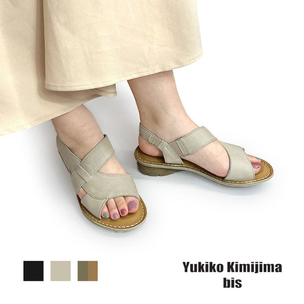 Yukiko Kimijima bis レザーサンダル159-2217