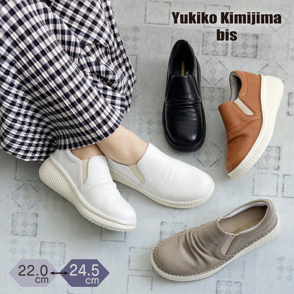 Yukiko Kimijima bis 幅広4Eスリッポンシューズ 159-2491ss