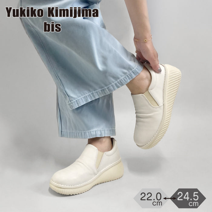 【SALE】Yukiko Kimijima bis 幅広4Eスリッポンシューズ 159-2491ss
