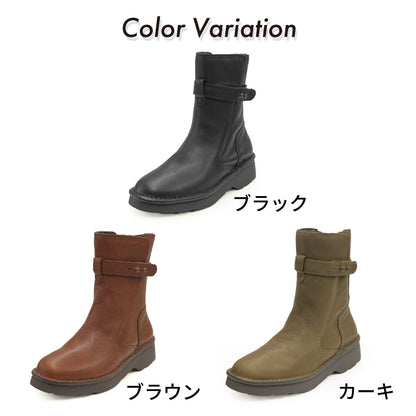 Yukiko Kimijima bis 4E レザーショートブーツ159-2851