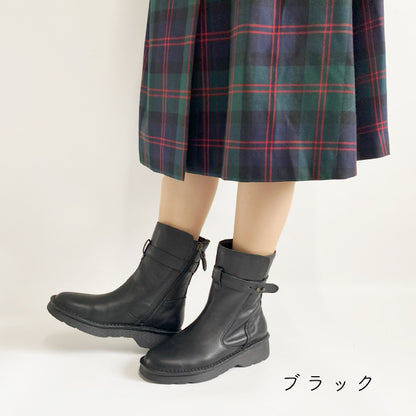 Yukiko Kimijima bis 4E レザーショートブーツ159-2851