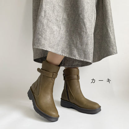 Yukiko Kimijima bis 4E レザーショートブーツ159-2851