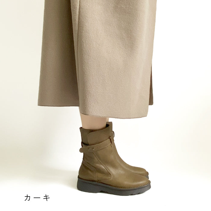 Yukiko Kimijima bis 4E レザーショートブーツ159-2851