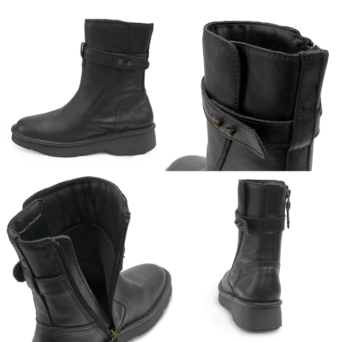 Yukiko Kimijima bis 4E レザーショートブーツ159-2851