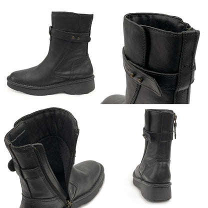 Yukiko Kimijima bis 4E レザーショートブーツ159-2851