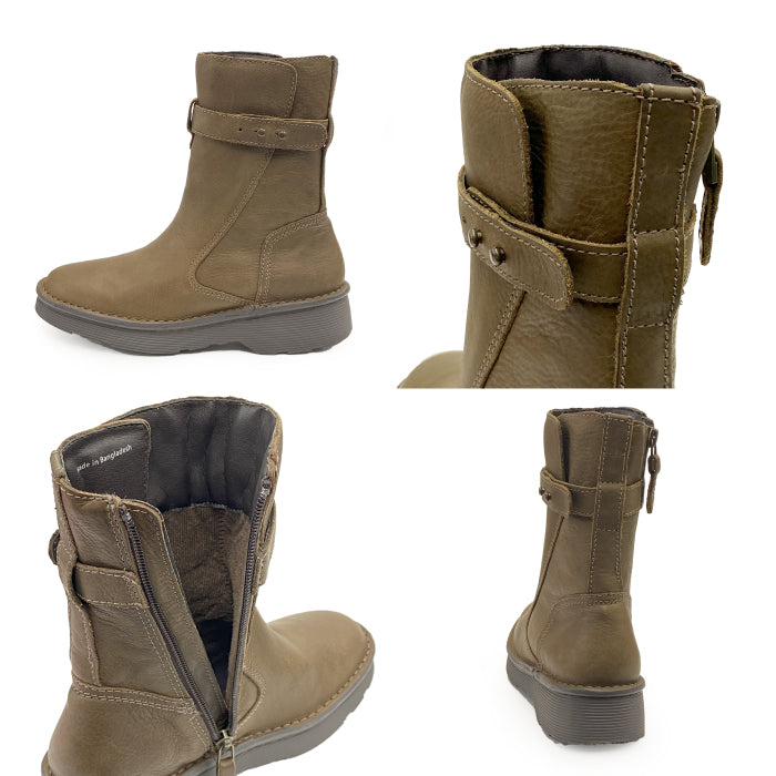 Yukiko Kimijima bis 4E レザーショートブーツ159-2851