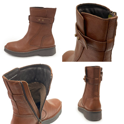 Yukiko Kimijima bis 4E レザーショートブーツ159-2851