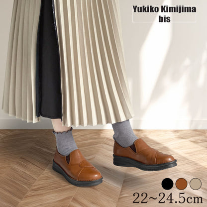 Yukiko Kimijima bis らくらく4E スリッポンシューズ 159-3805ss