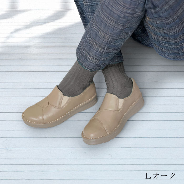 Yukiko Kimijima bis らくらく4E スリッポンシューズ 159-3805ss