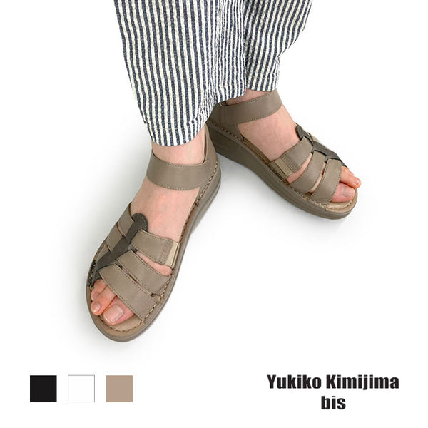 Yukiko Kimijima bisレザーサンダル　159-5438