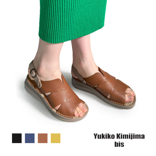 Yukiko Kimijima bisレザーサンダル 159-5439