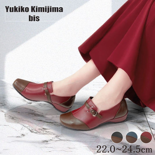 Yukiko Kimijima bisスリッポンシューズ172-7072aw