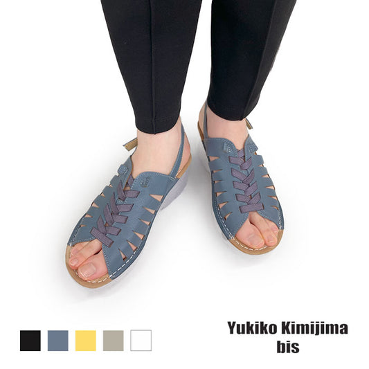 Yukiko Kimijima bisレザーサンダル　172-8713
