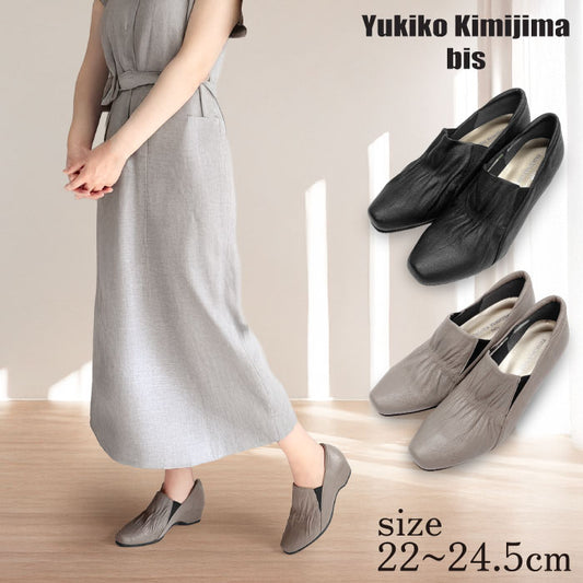 Yukiko Kimijima bis 幅広4Eレザーシューズ 192-1020ss