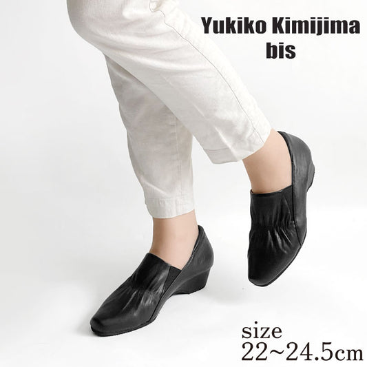 Yukiko Kimijima bis 幅広4Eレザーシューズ 192-1020aw