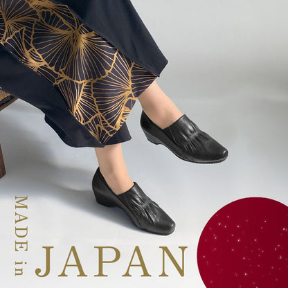 Yukiko Kimijima bis 幅広4Eレザーシューズ 192-1020aw
