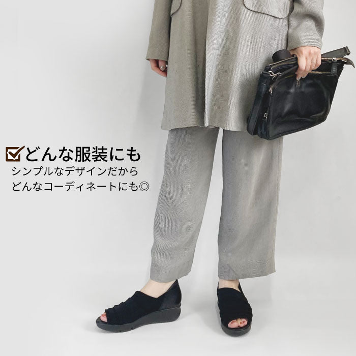Yukiko kimijima bis レザーオープントゥシューズ 192-8163