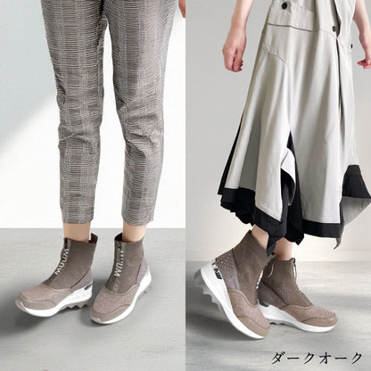 MUUM 厚底 スター ソックスブーツ 216-2103
