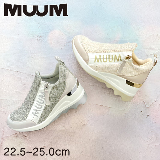【リニューアルオープンセール】MUUM 厚底スニーカー #216-2105
