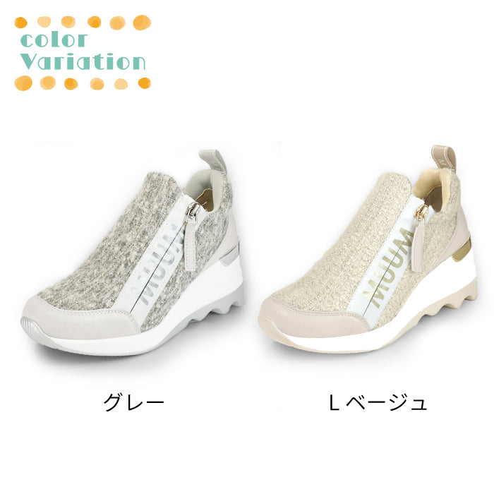 【リニューアルオープンセール】MUUM 厚底スニーカー #216-2105