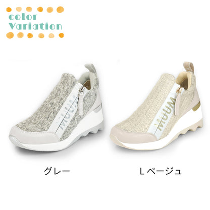 【リニューアルオープンセール】MUUM 厚底スニーカー #216-2105