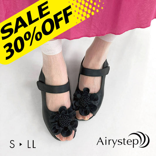 【FINAL SALE 対象】Airystepレザーサンダル036-3219