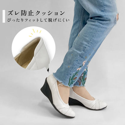 【5周年】Airystep 美脚レザーバレエシューズ #059-6051