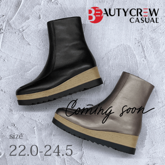 BEAUTYCREW CASUAL レザーブーツ 059-2564