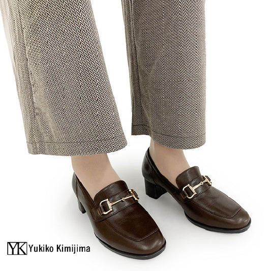Yukiko Kimijima ローファーパンプス 109-5351aw