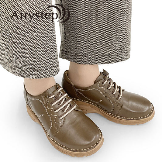 Airystepレザースニーカー069-1203aw