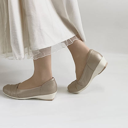 【SALE】Airystep レザーバレエシューズ 059-7574ss